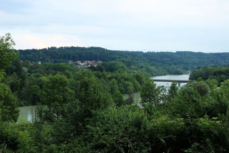18 Ausblick auf den Lech vom Römerkessel