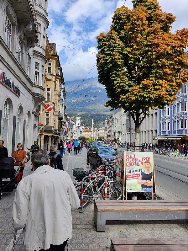 05 Auf dem Weg zum Zentrum von Innsbruck