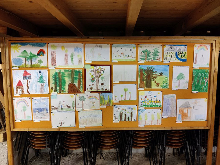 Die Kunstwerke der Grundschulkinder - Teil1