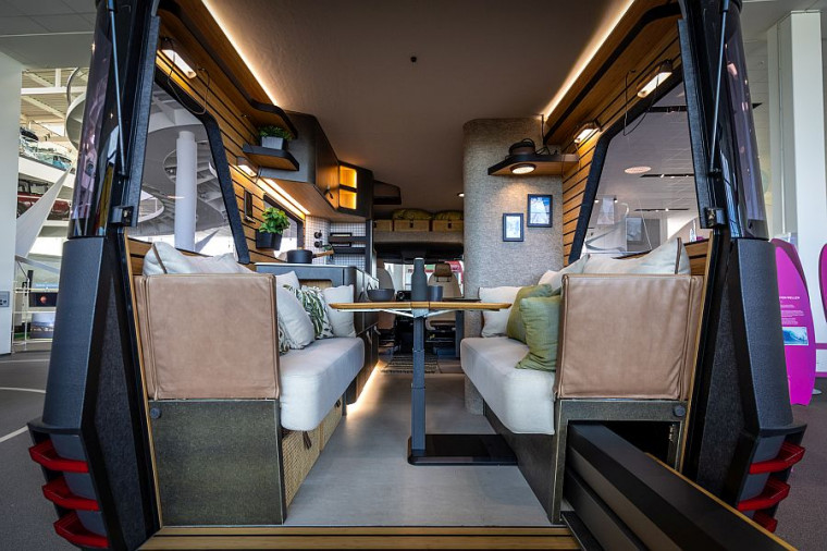 Der Innenausbau eines heutigen Hymermobils