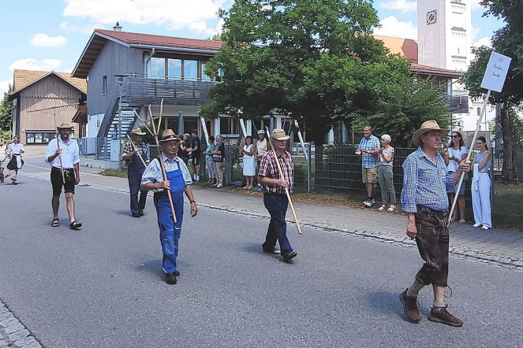 Aktionstag 2000 - Dresch- und Waschtag - Die Drescher