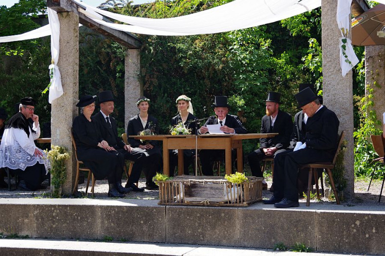 ... und die Traurede.