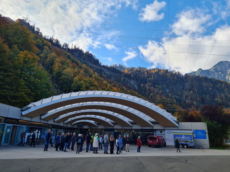 Besucherzentrum am Wasserkraftwerk