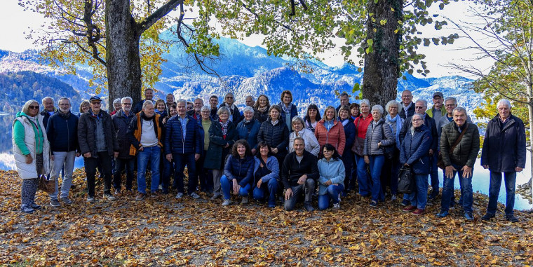 Die Gruppe am Kochelsee
